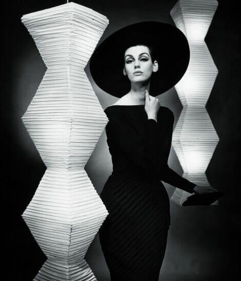 “The little black dress”, Judy Dent, dress by Heinz Oestergaard / F.C. Gundlach