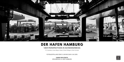 Der Hafen Hamburg – Vier Perspektiven in schwarz/weiß