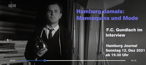 F.C. Gundlach im NDR Hamburg Journal zum Thema "Mannequins und Mode"