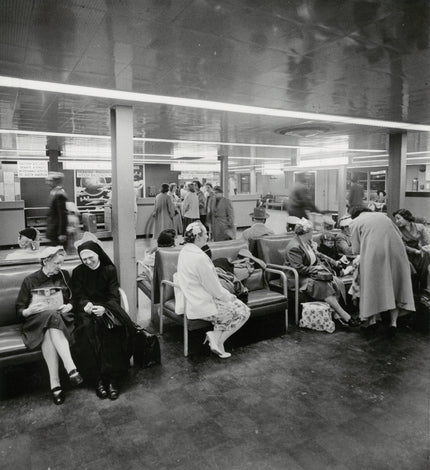 Wartehalle am Flughafen Idlewild