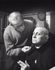 Erich von Stroheim bei den Dreharbeiten zu 'Alraune'
