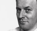 Martin Kippenberger during the exhibition 'D.E.d.A'
