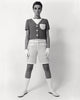 Grace Coddington in Shorts von André Courrèges