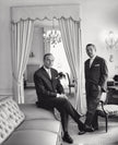 Modeschöpfer Gerd Staebe und Hans Seger