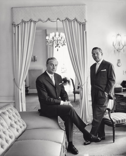 Modeschöpfer Gerd Staebe und Hans Seger