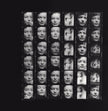 Romy Close-up contact sheet
