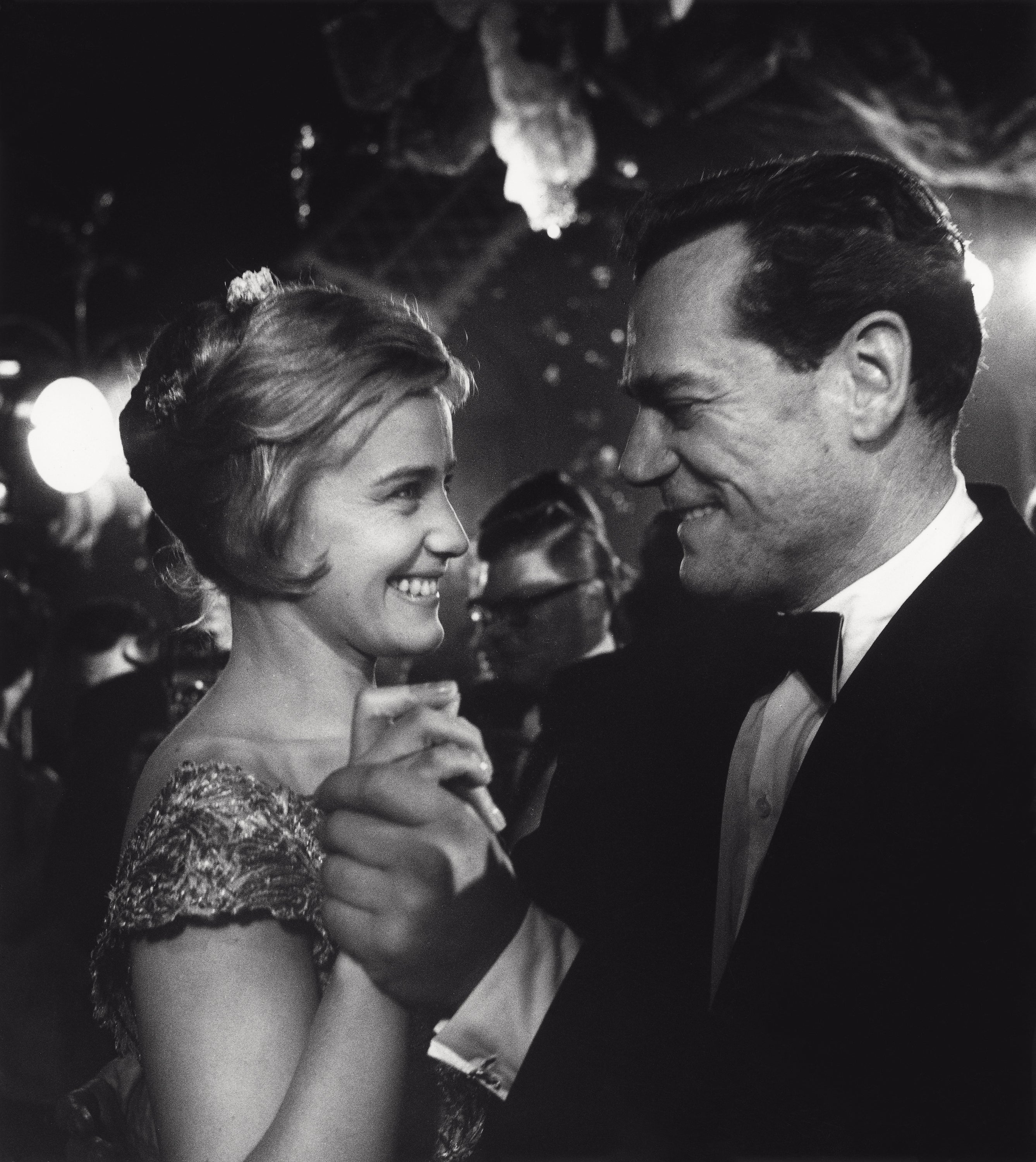 Maria Schell and Eddie Constantine