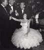 Maria Brauner in a gown by Günter Brosda