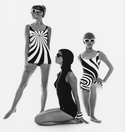 Op Art-Badeanzüge