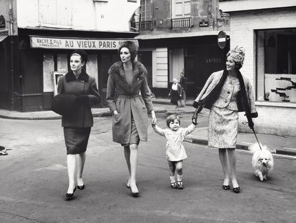 Ingeborg, Wilhelmina und Gitta in Saint-Germain-des-Prés