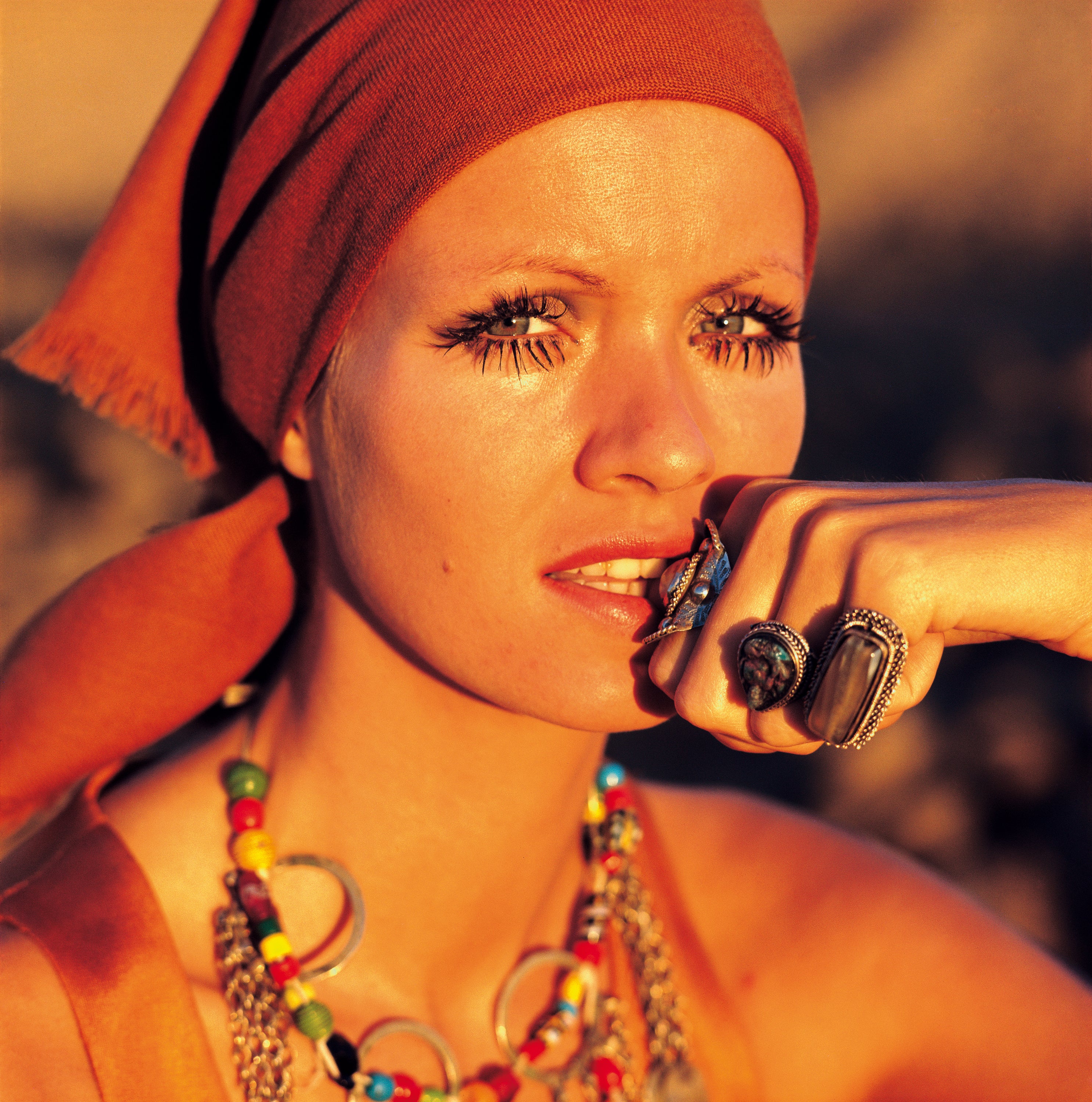 Beschka in a gypsy look