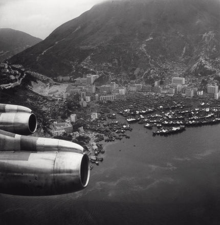 Anflug auf den Flughafen Hongkong