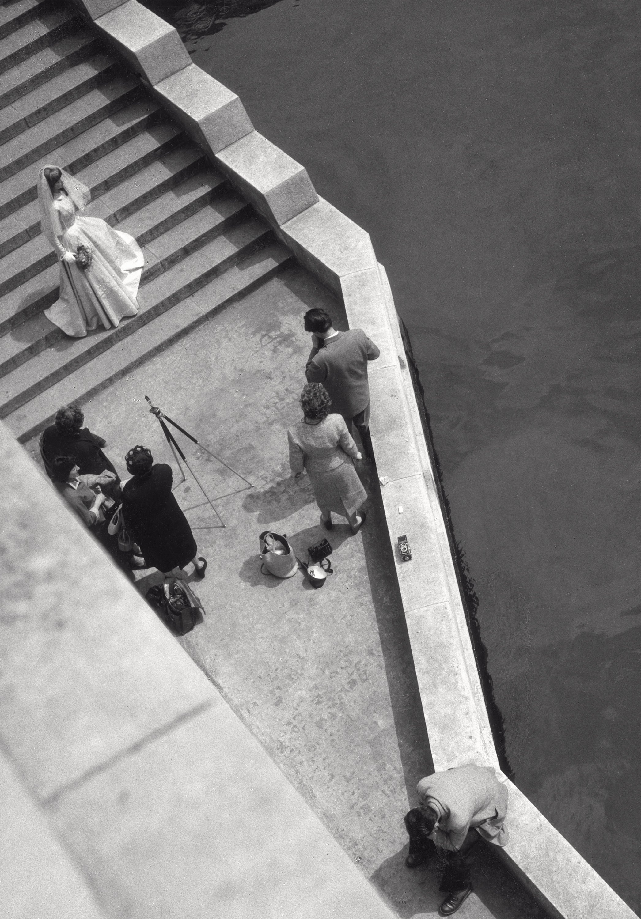 Mit Marina Vlady am Quai de la Seine