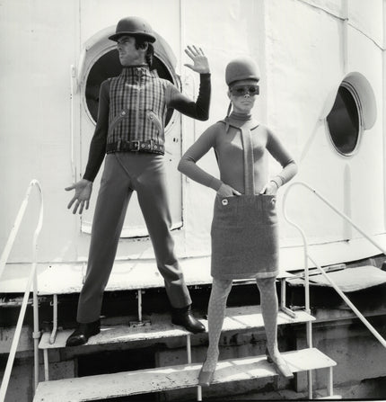 Karin Mossberg und Karl Fehrmann für Pierre Cardin
