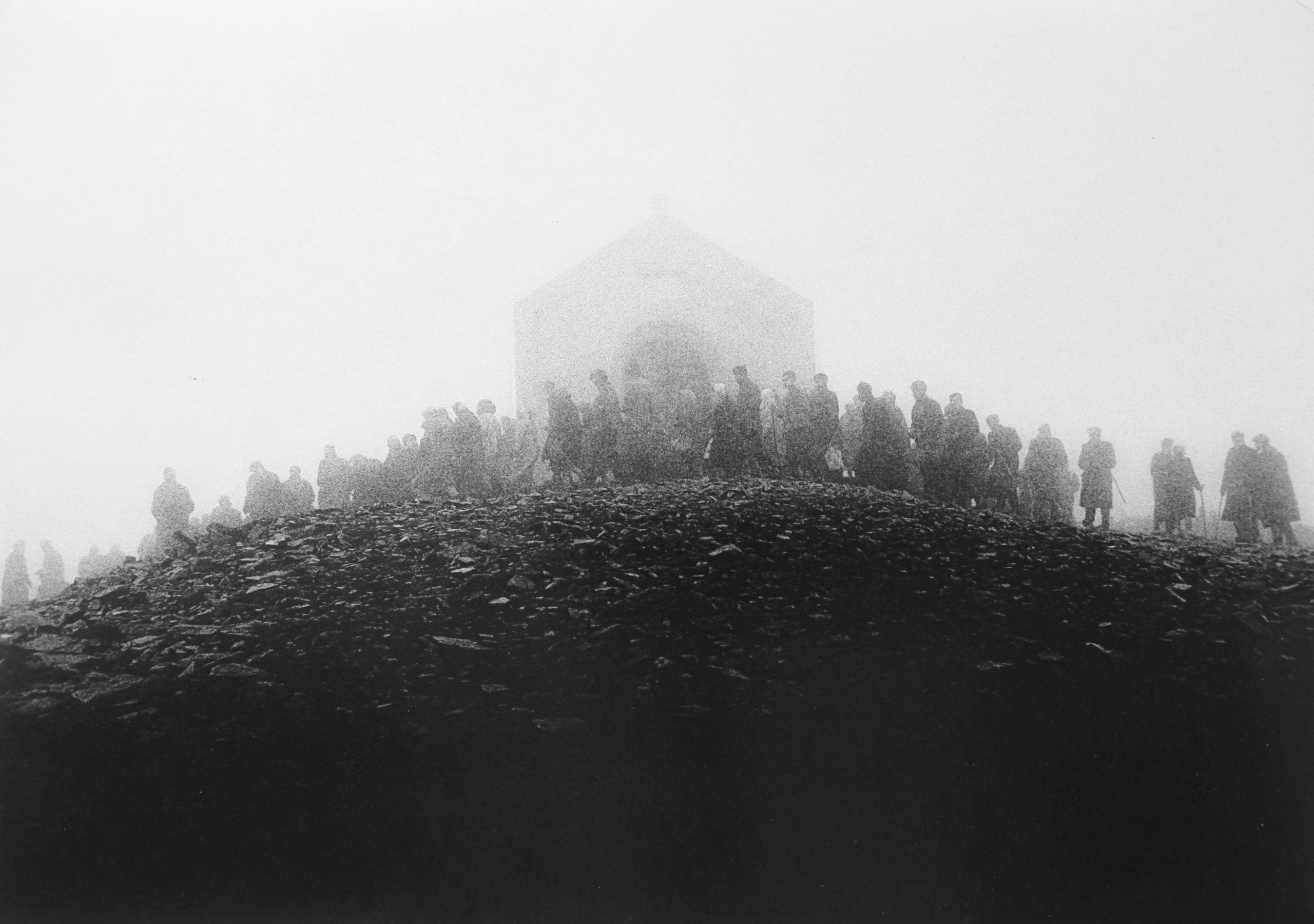 Pilger am Croagh Patrick