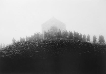 Pilger am Croagh Patrick