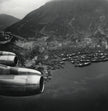 Anflug auf den Flughafen Hongkong