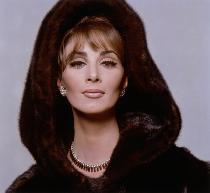 Wilhelmina Cooper im Dark-Mink