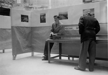 Peter Keetman in der Ausstellung 