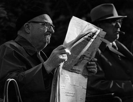 Zeitungsleser