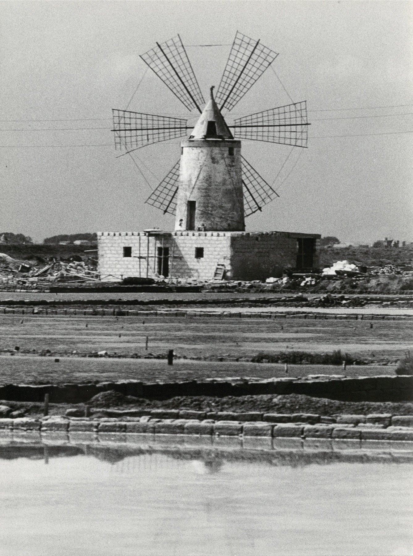 Windmühle auf Sizilien