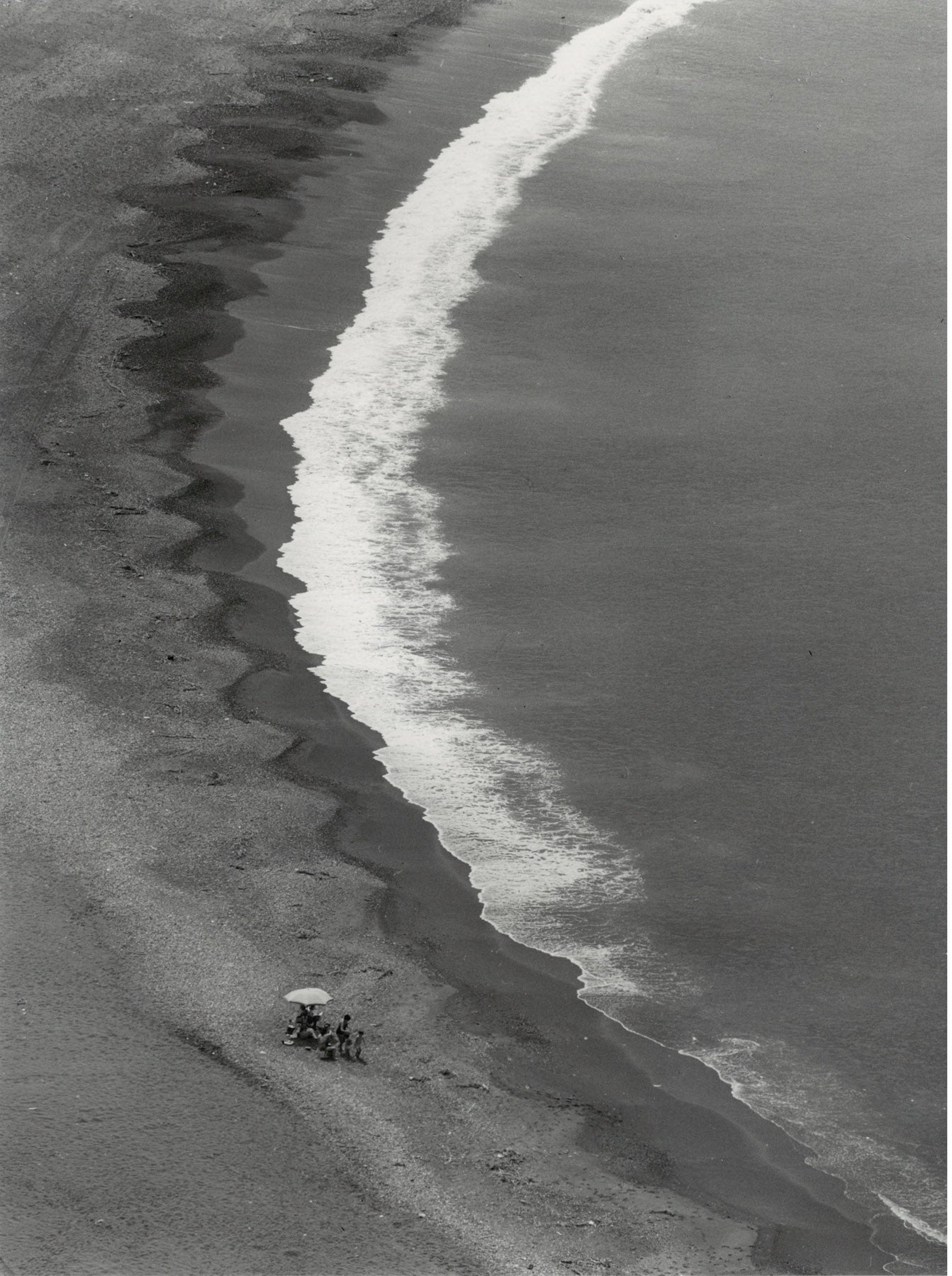 Strand in der Basilikata in der Vor- und Nachsaison