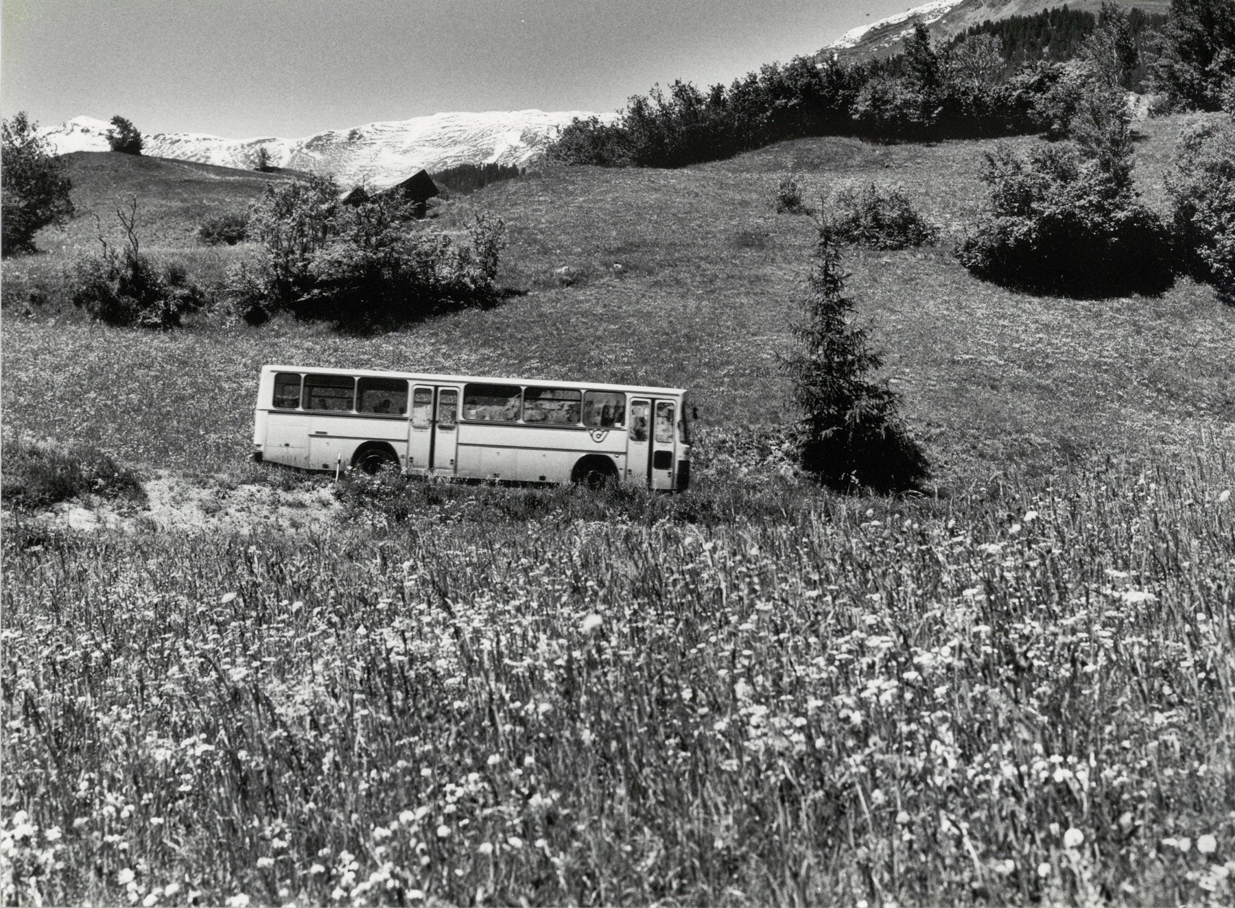 Mit dem Postomnibus von Fiss nach Ladis