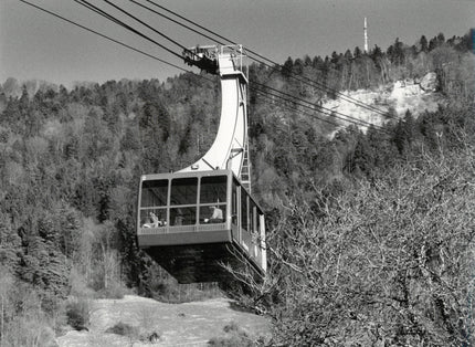 Gondel der Pfänderbahn am Bodensee