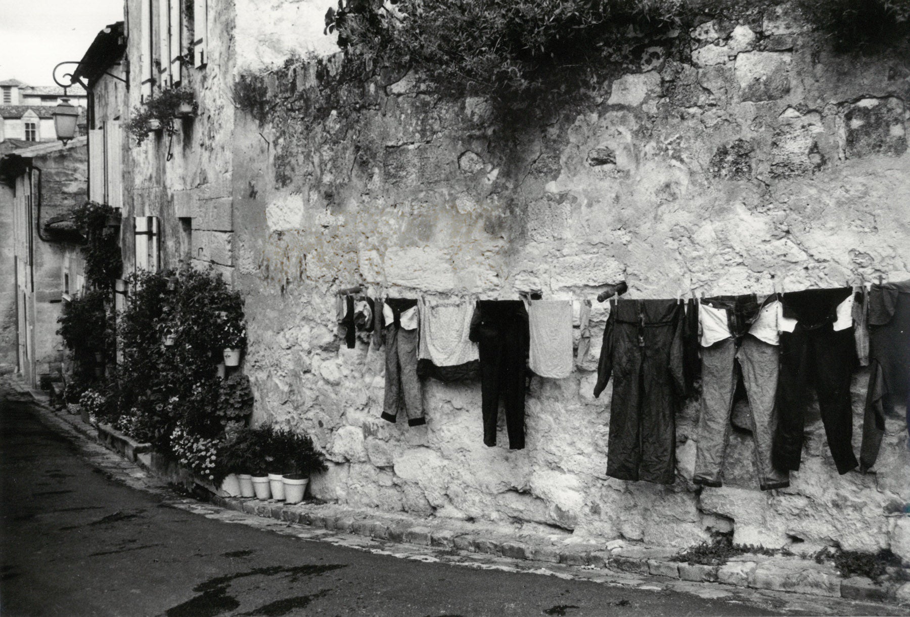 Motiv in der Altstadt von Saint-Emilion