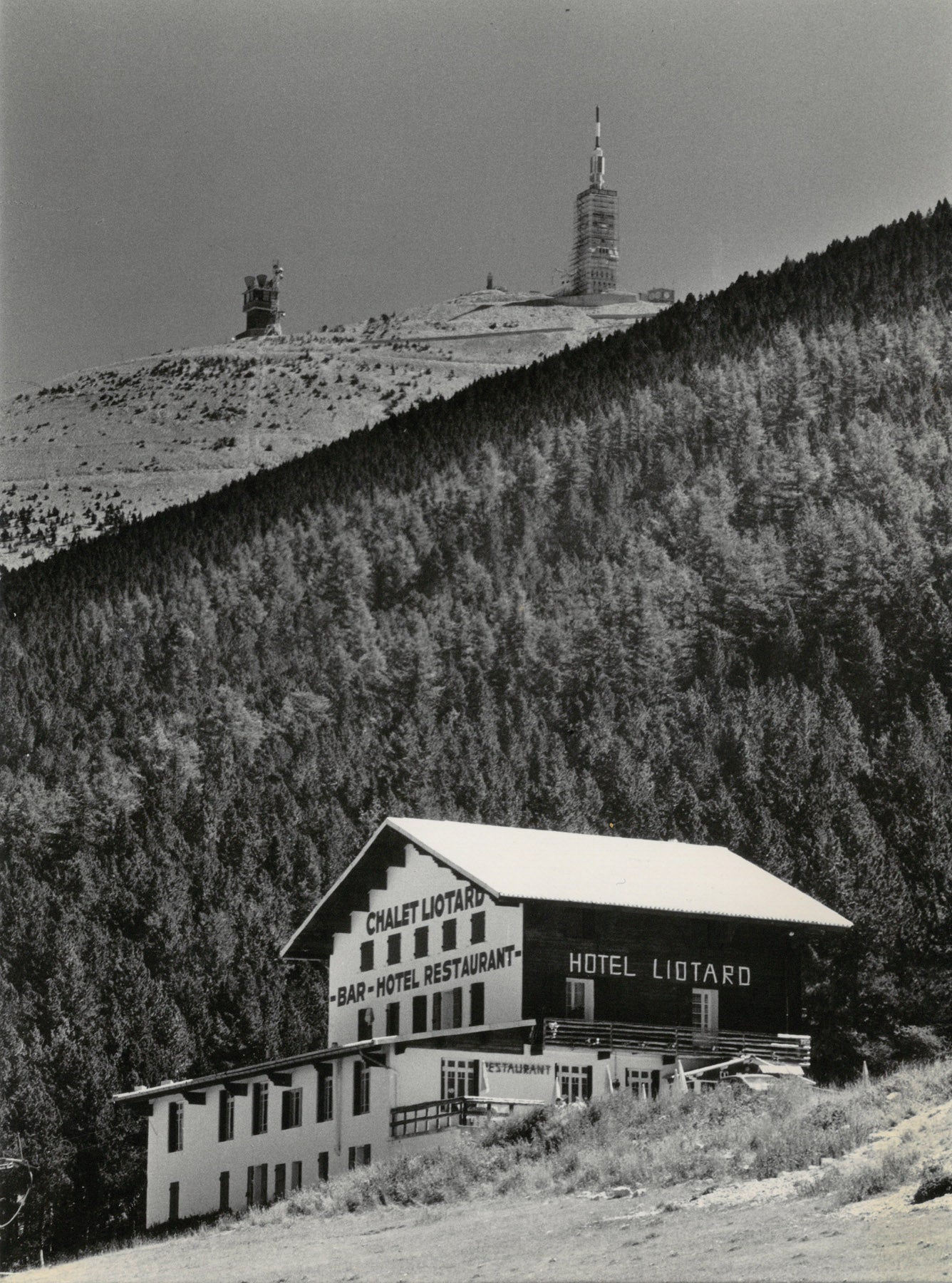 Blick zum Mont Ventoux