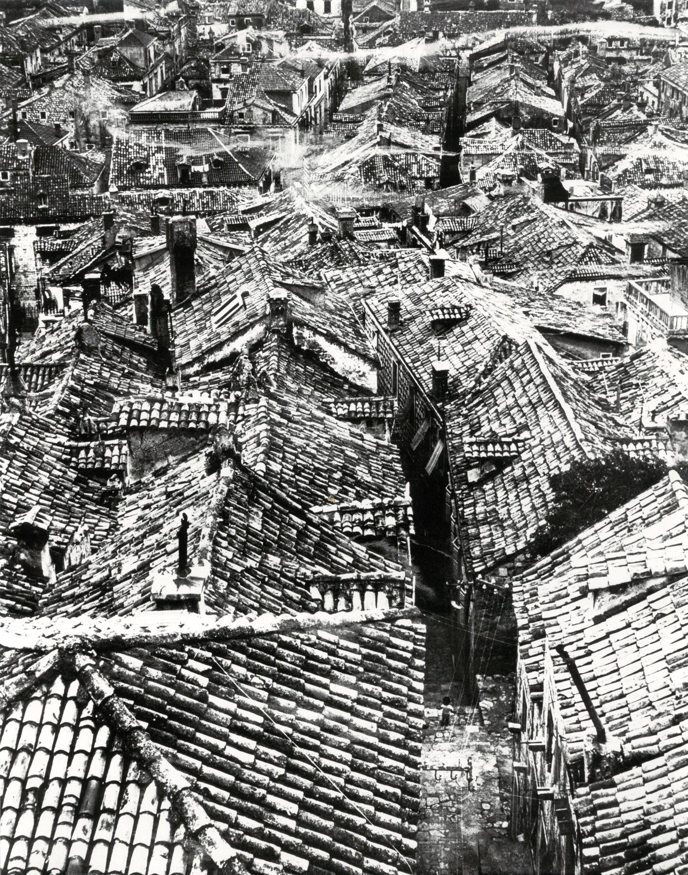Blick über die Dächer der Altstadt von Dubrovnik