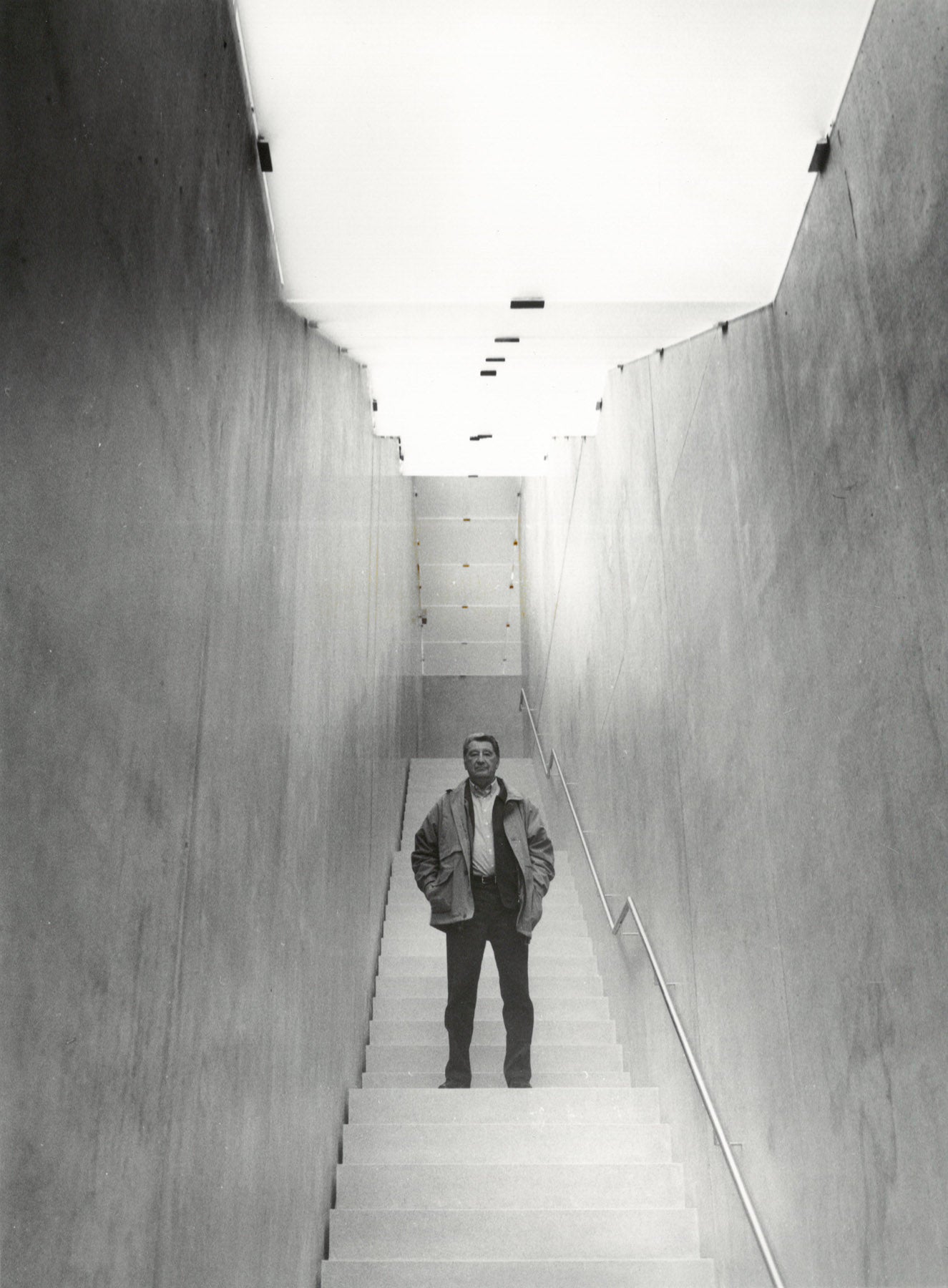 Selbstportrait im Kunsthaus von Bregenz