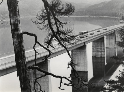Brücke über den Sylvenstein-Stausee