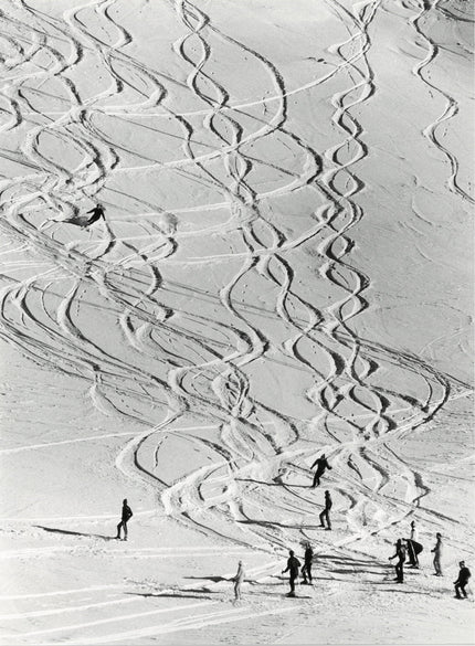 Firn und Schneespuren