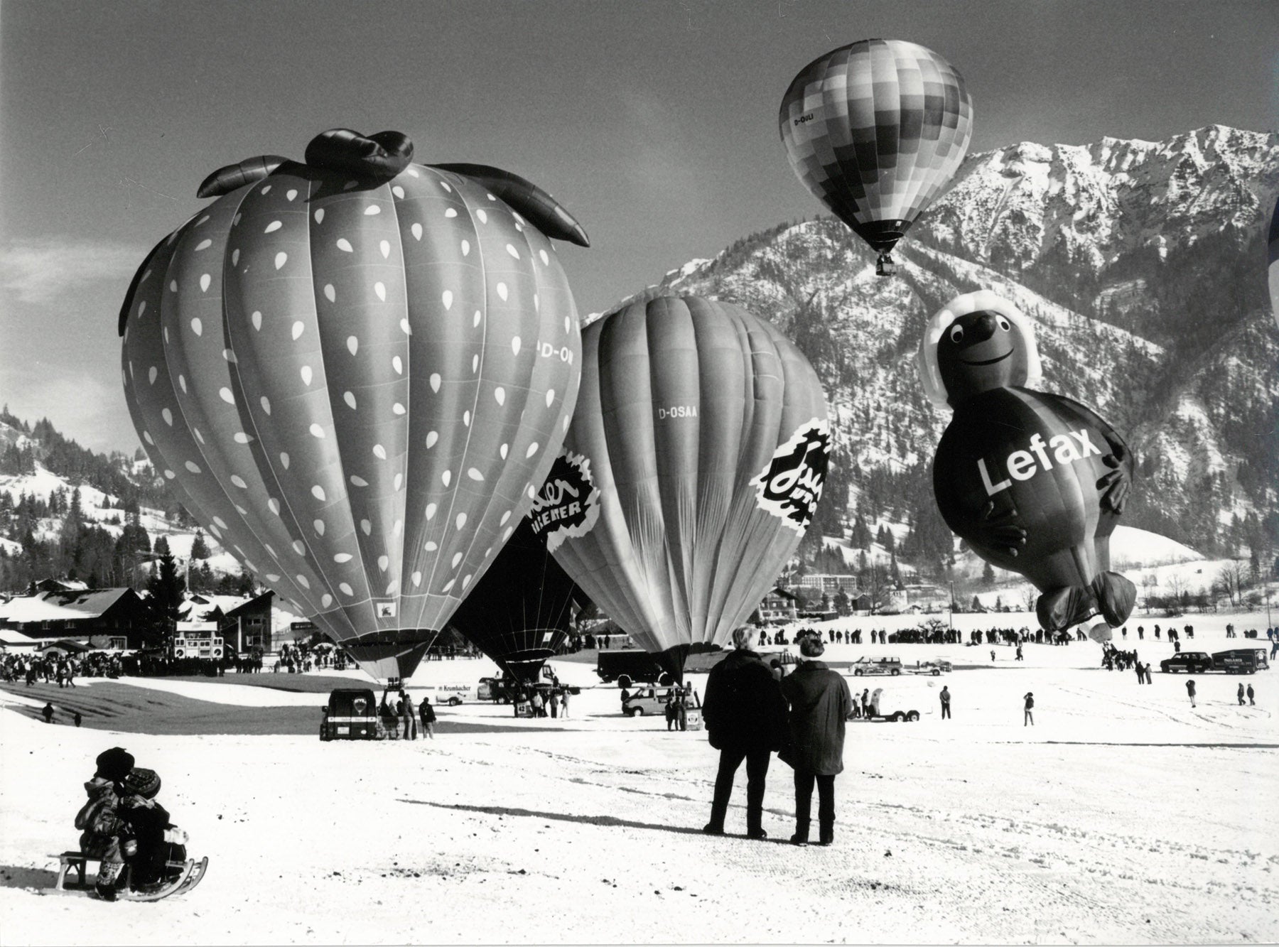 Heißluftballon-Treffen