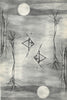 Spiegelung am See, grafisch, experimentell