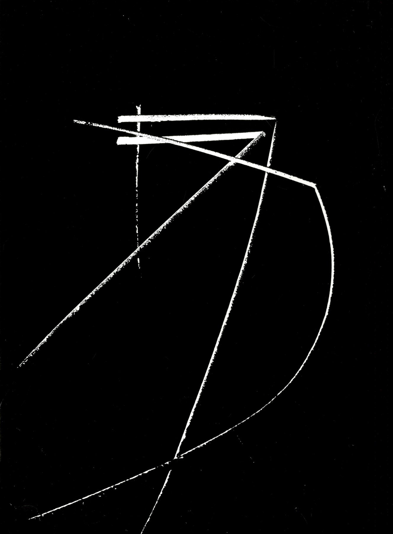 Binsen, umkopiert, grafisch, experimentell