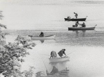 Fischer auf dem Walchensee