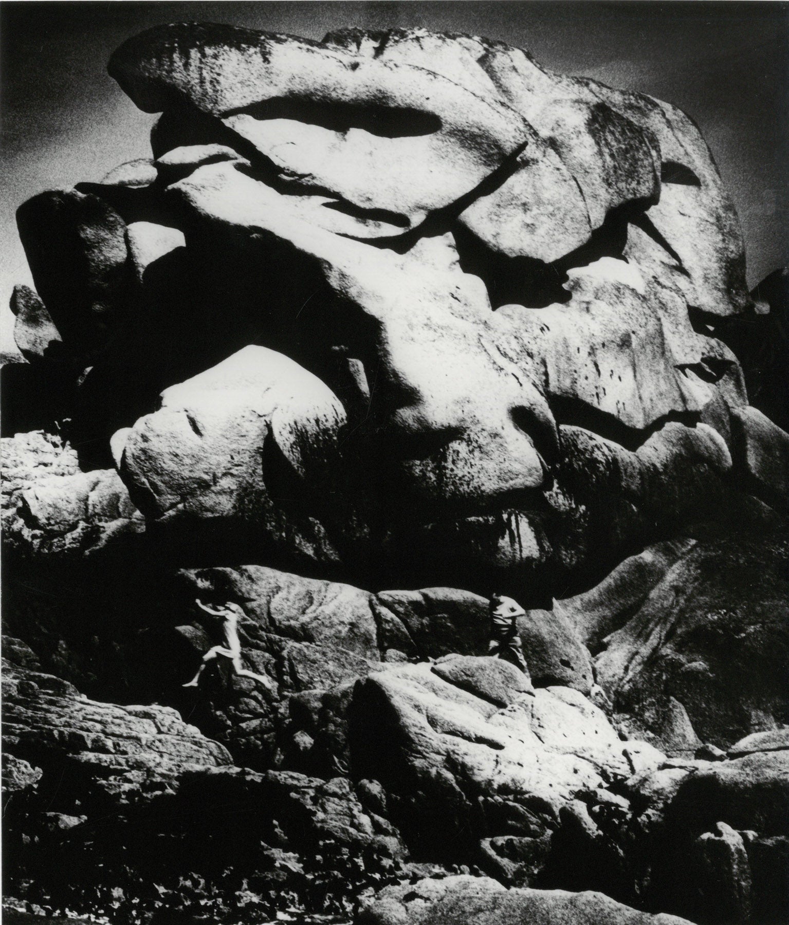 Rocks, stones, walls, graphically abstract