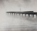 Steg, Wasser, Nebel