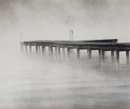 Steg, Wasser, Nebel