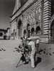 Fotograf vor der Kirche Santa Maria Novella
