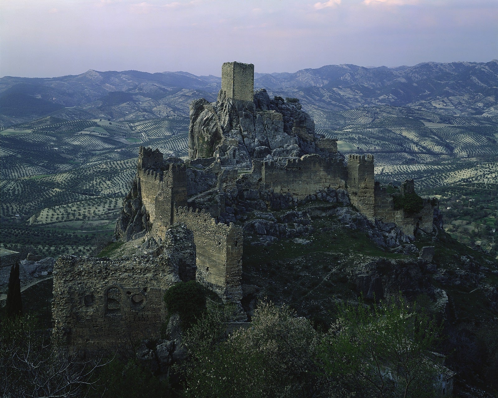 Castillo de Santa Catalina in Jaén