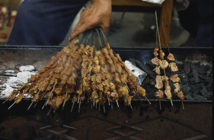 Schaschlik (Muslimische Spezialität in Nordwestchina)
