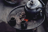 Water kettle for tea preparation