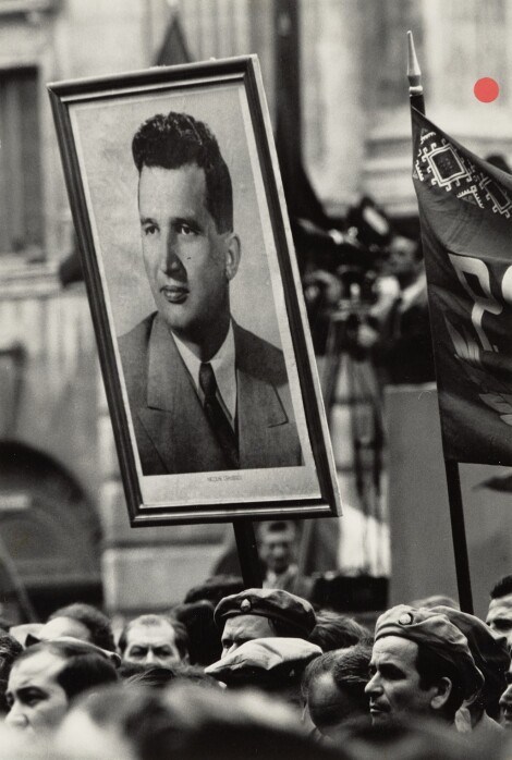 Ansprache von Nicolae Ceausescu dem auf dem Platz der Revolution / Dirk Reinartz